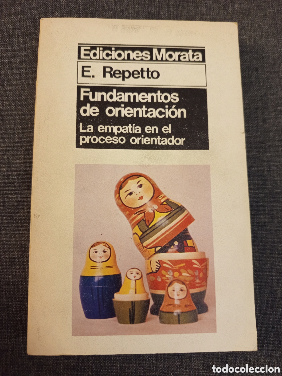Libros de segunda mano: FUNDAMENTOS DE ORIENTACION (ELVIRA REPETTO)