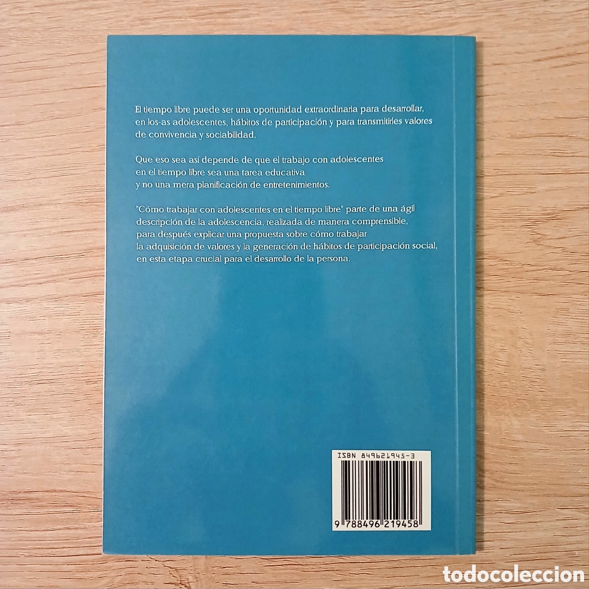Libros de segunda mano: Libro &rdquo;C&oacute;mo trabajar con adolescentes en el tiempo libre&rdquo; - Foto 2