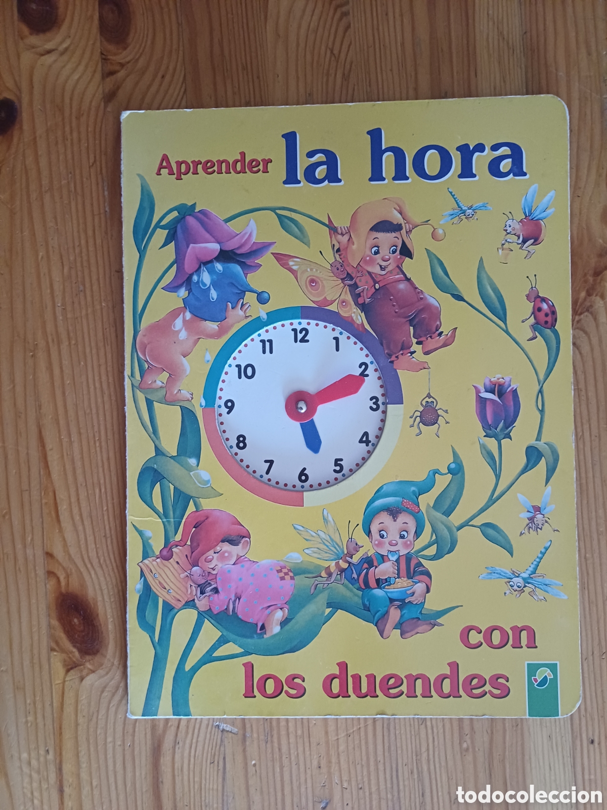 Libros de segunda mano: Aprender la hora con los duendes Ilustra Lenka Wurzel Schwager & Steinlein Verlag