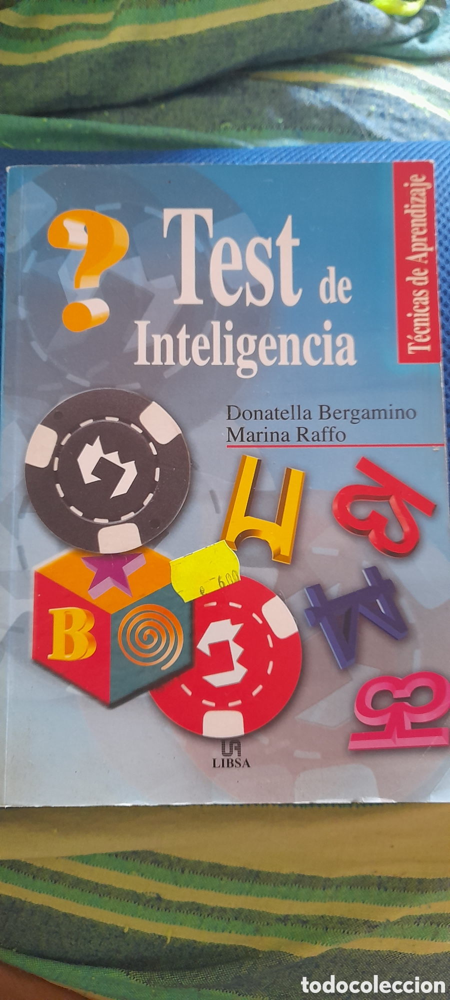Libros de segunda mano: Test de inteligencia. T&eacute;cnicas de aprendizaje