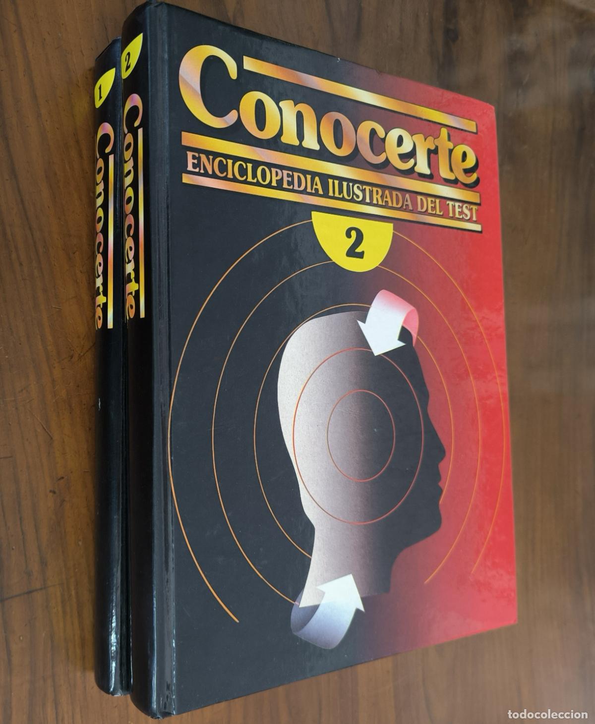 Libros de segunda mano: CONOCERTE - ENCICLOPEDIA ILUSTRADA DEL TEST - 2 TOMOS