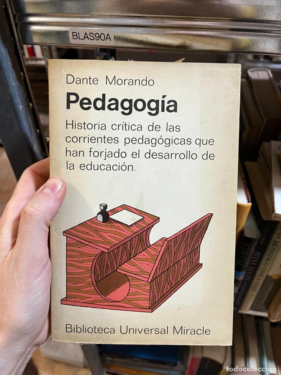 Libros de segunda mano: BLAS90A - Dante Morando - Pedagog&iacute;a. Historia cr&iacute;tica de las corrientes pedag&oacute;gicas que han forjado