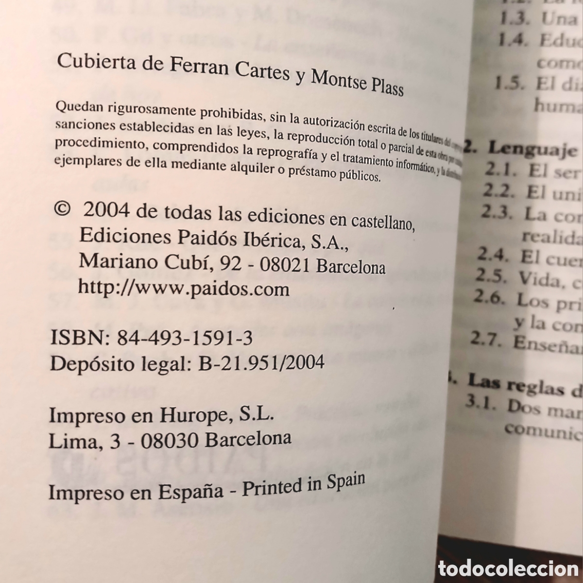Libros de segunda mano: Una educaci&oacute;n para el di&aacute;logo - Foto 5