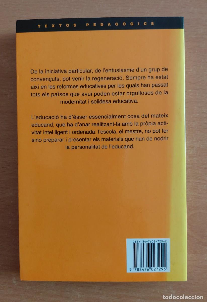 Libros de segunda mano: Eladi Homs - Articles pedag&ograve;gics - Eumo Editorial - Foto 2