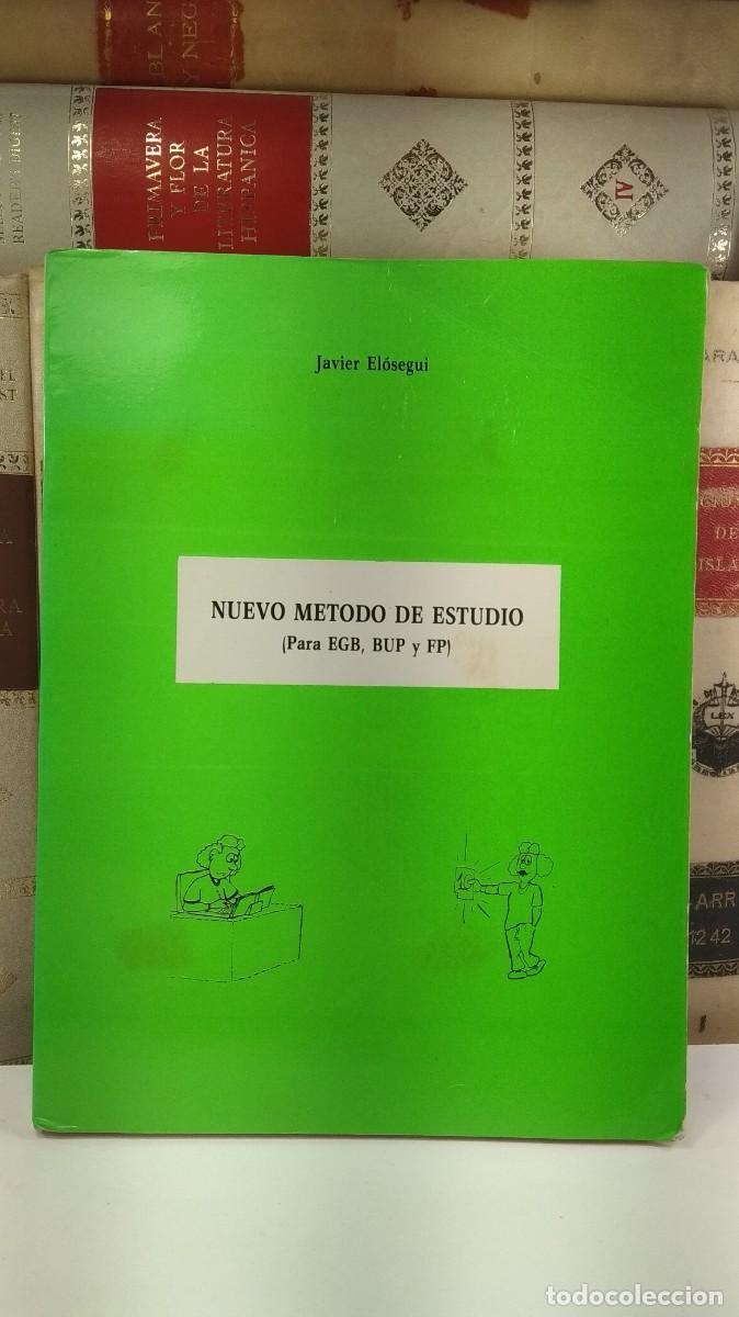 Livros em segunda m&atilde;o: NUEVO M&Eacute;TODO DE ESTUDIO ( Para EGB, BUP y F.P) JAVIER EL&Oacute;SEGUI.