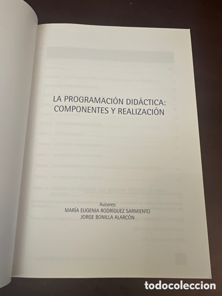 Libros de segunda mano: La programacion didactica: componentes y realizacion - Foto 2