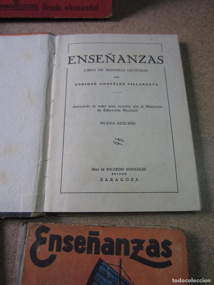 Libros de segunda mano: Lote Libros Antiguos Ense&ntilde;anza Grado Elemental - Foto 4