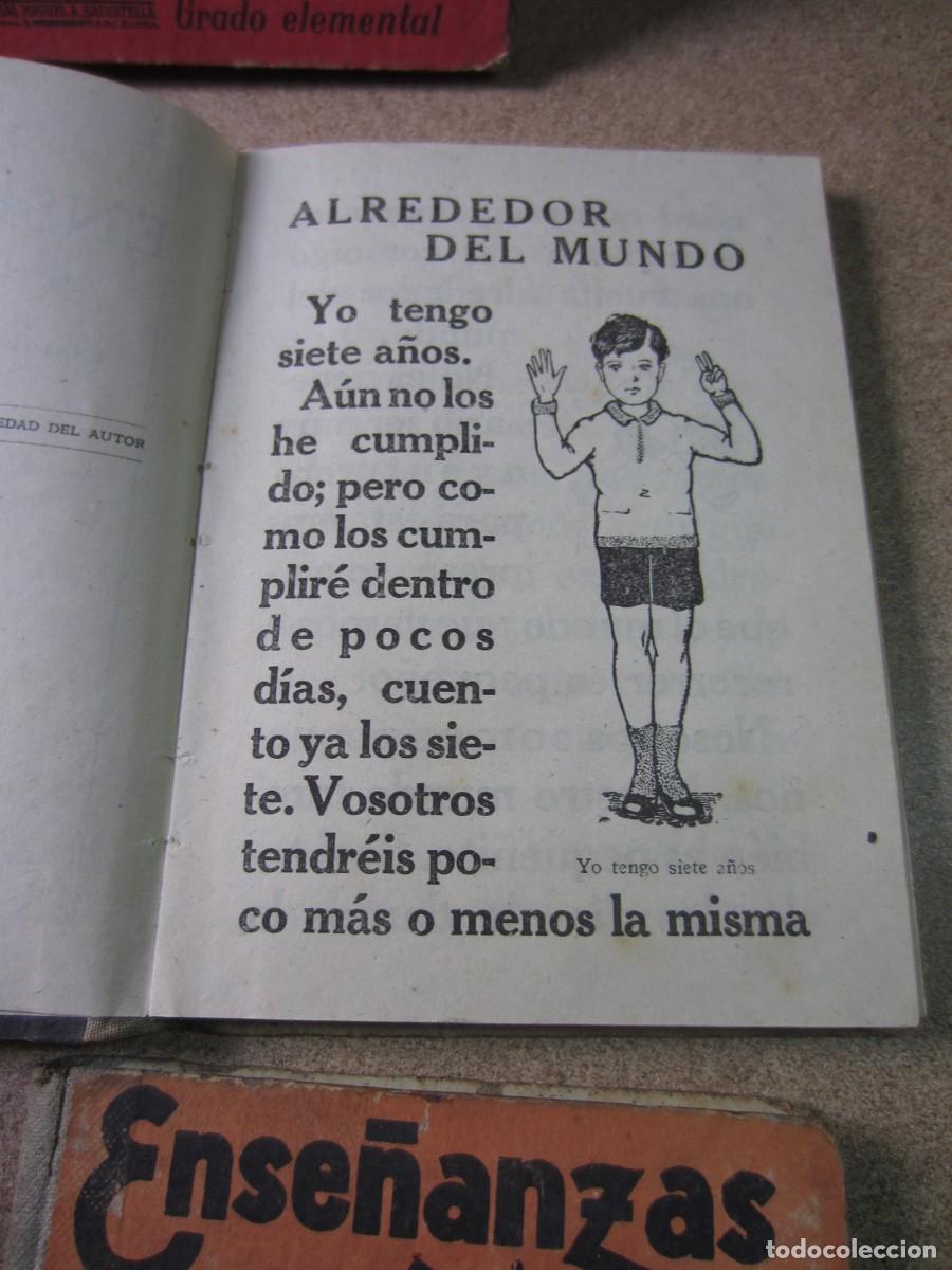 Libros de segunda mano: Lote Libros Antiguos Ense&ntilde;anza Grado Elemental - Foto 5