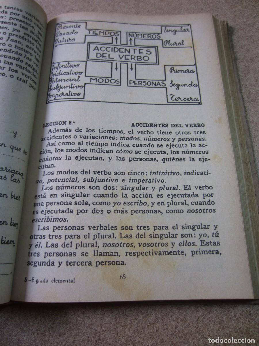 Libros de segunda mano: Lote Libros Antiguos Ense&ntilde;anza Grado Elemental - Foto 23