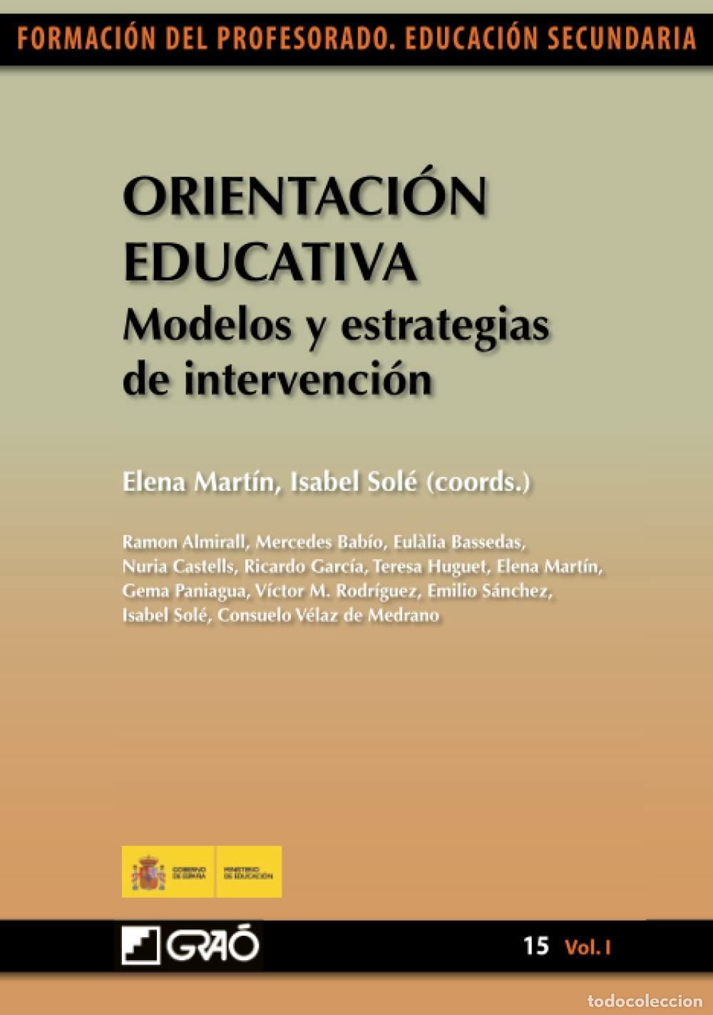Libros de segunda mano: Orientaci&oacute;n Educativa. Modelos y estrategias de intervenci&oacute;n: 151