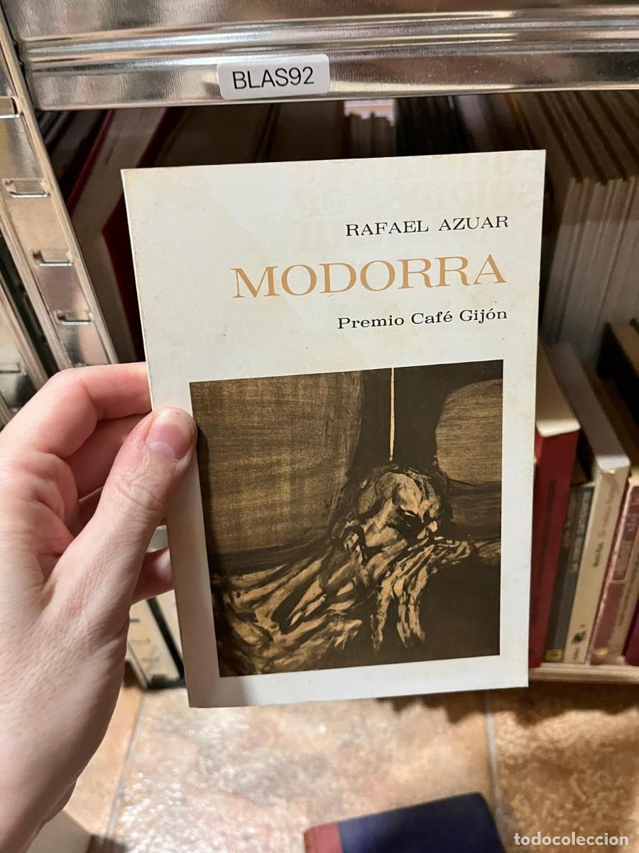 Libros de segunda mano: BLAS92 Rafael Azuar Modorra Editorial Pre-Textos