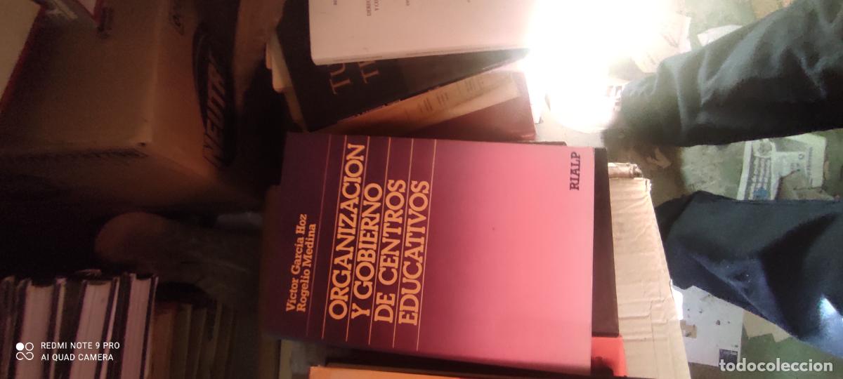 Libros de segunda mano: ORGANIZACI&Oacute;N Y GOBIERNO DE CENTROS EDUCATIVOS-V&Iacute;CTOR GARC&Iacute;A MU&Ntilde;OZ Y ROGELIO MEDINA- 1986- RIALP