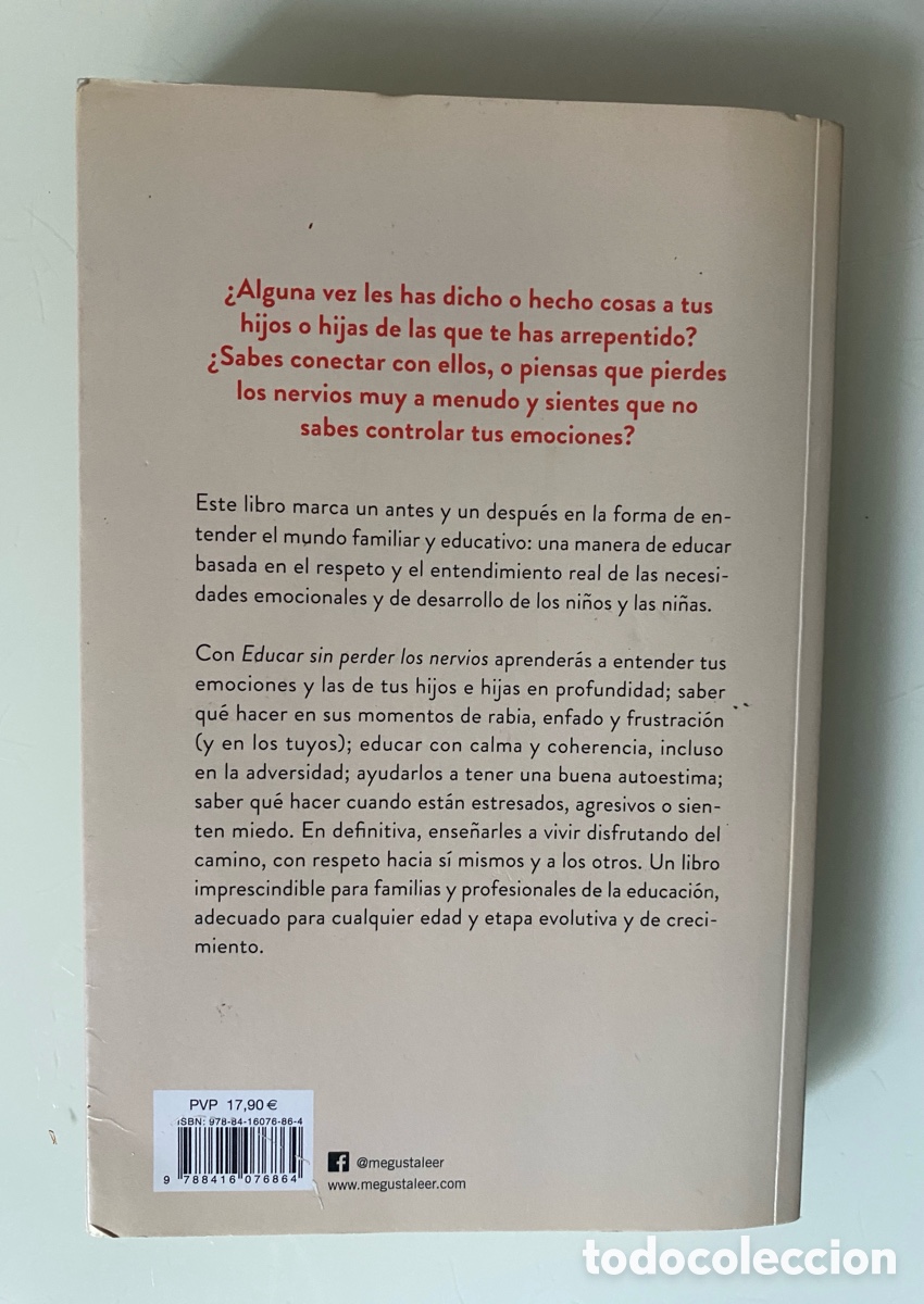 Libros de segunda mano: Educar sin perder los nervios - GARC&Iacute;A, Tania - Foto 2