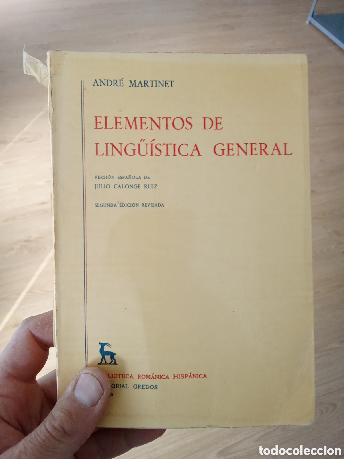 Libros de segunda mano: Elementos de ling&uuml;&iacute;stica general - Andre Martinet