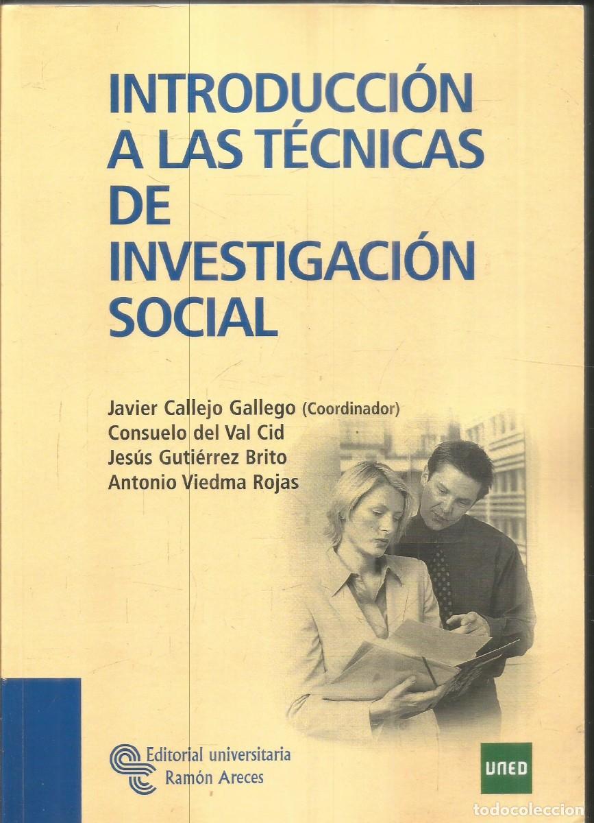Libros de segunda mano: INTRODUCCION A LAS TECNICAS DE INVESTIGACION SOCIAL. AA.VV. UNED