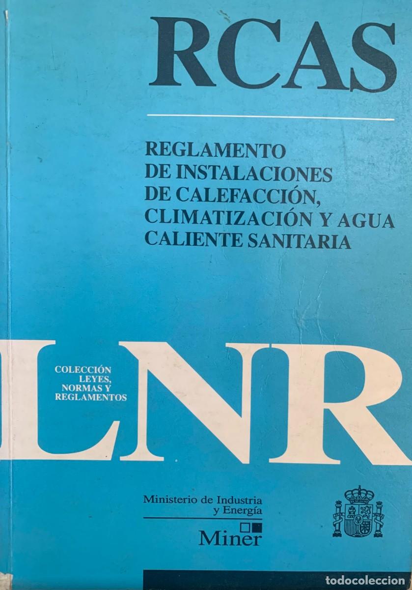 Libros de segunda mano: Reglamento de instalaciones de calefaccion, climatizacion y Formato: Tapa blanda