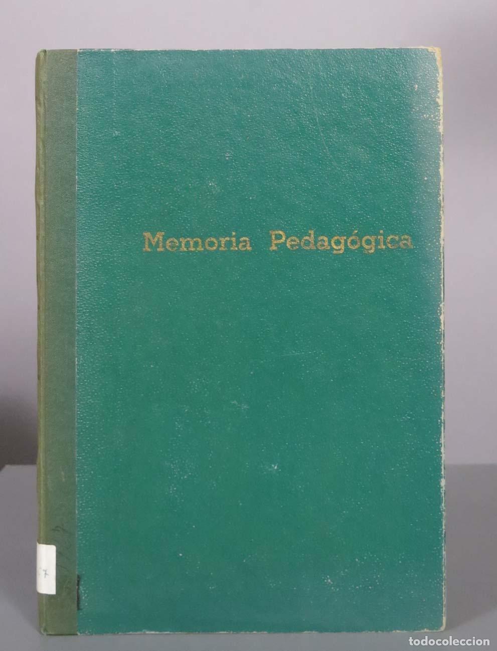 Libros de segunda mano: Memoria pedag&oacute;gica - Jos&eacute; Tello Andr&eacute;s. ARCHIDONA MALAGA.