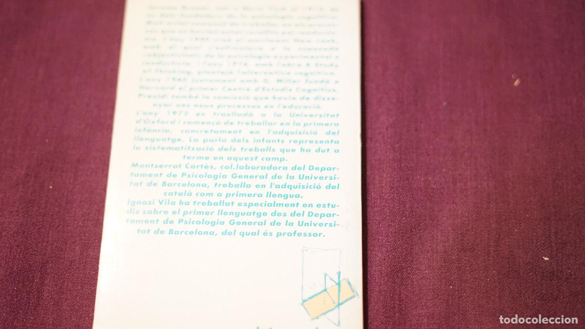 Libros de segunda mano: Jerome Bruner - La parla dels infants - Eumo 1987 - Foto 3