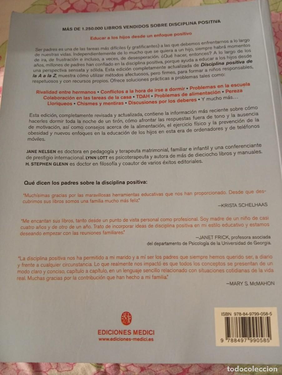 Libros de segunda mano: Disciplina positiva de la A a la Z - Foto 2