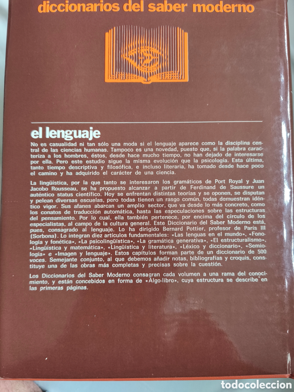 Libros de segunda mano: Diccionarios del saber: El Lenguaje - Foto 2