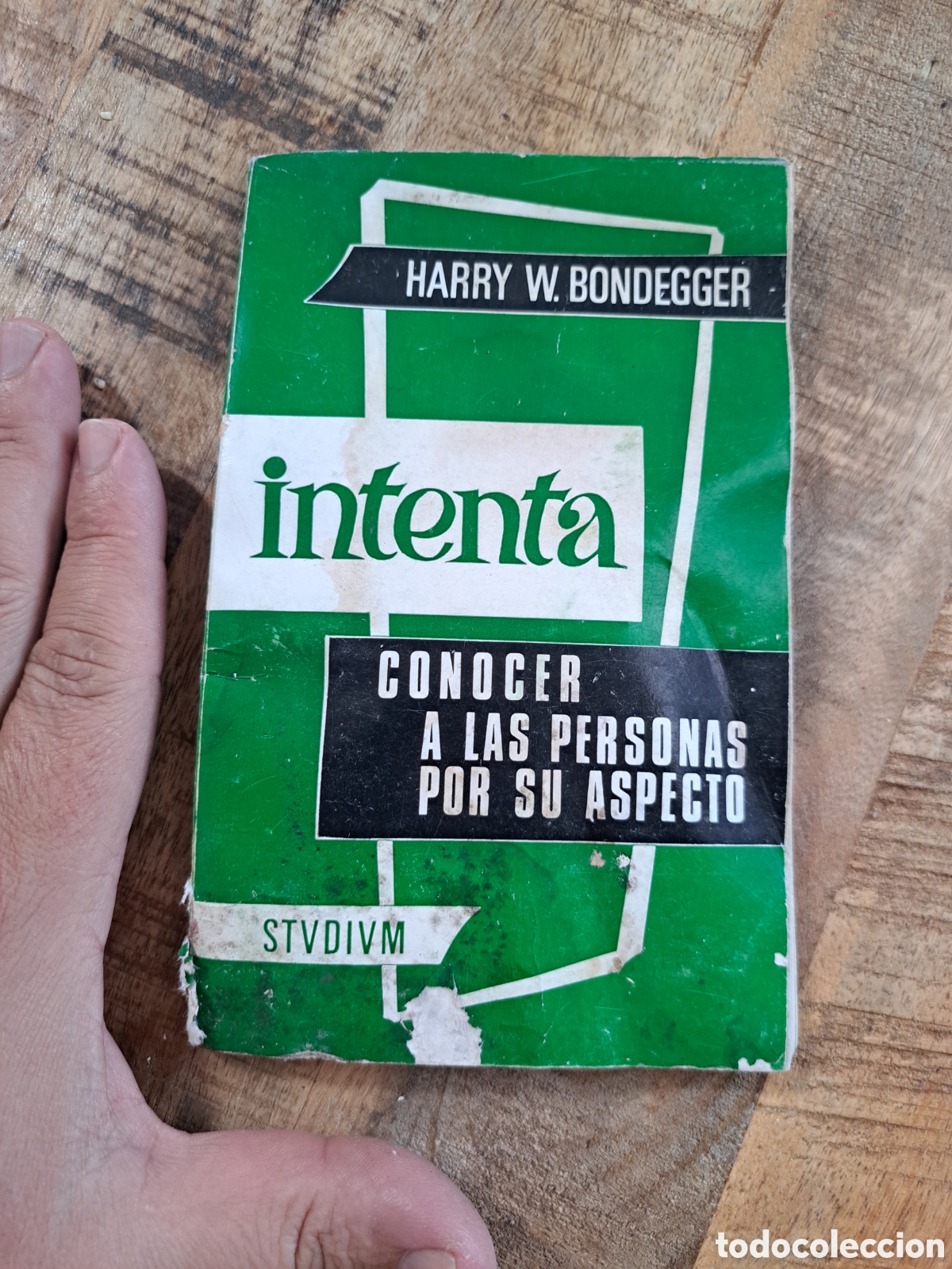 Libros de segunda mano: Jml Intenta conocer a las personas por su aspecto. Stvdivm. Harry w. Bondegger. 1967