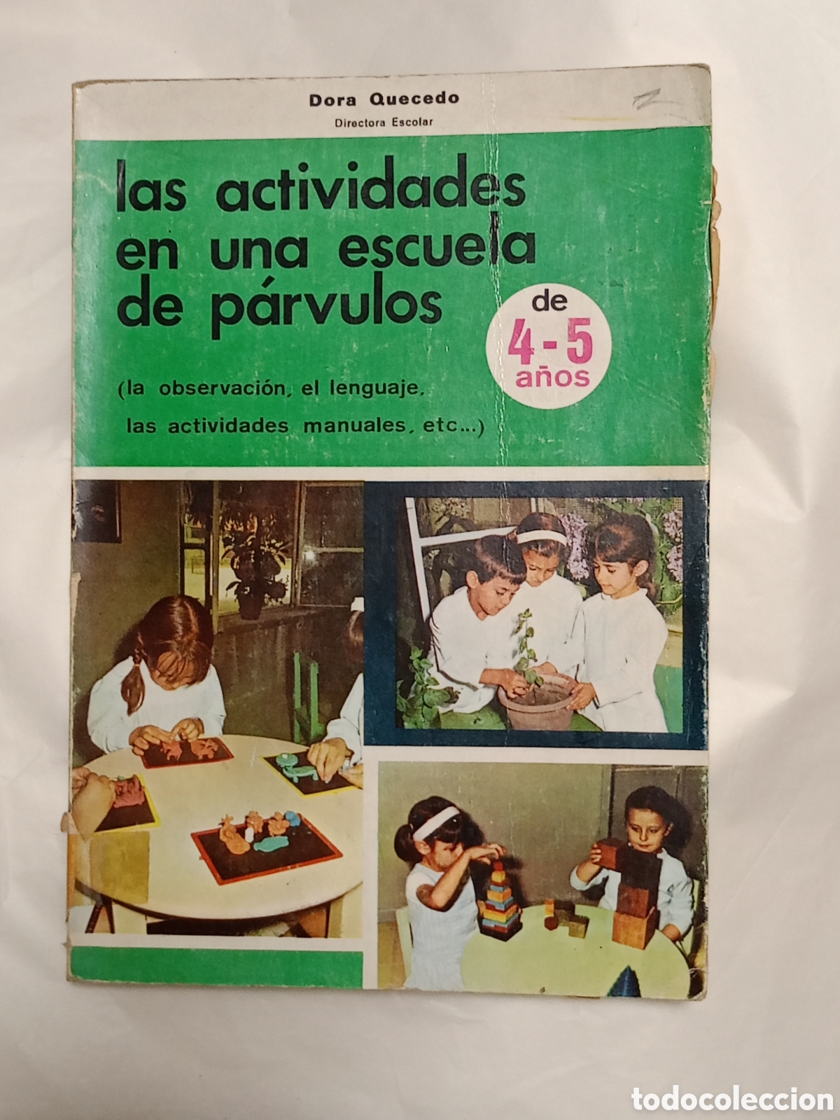 Libros de segunda mano: LAS ACTIVIDADES EN UNA ESCUELA DE P&Aacute;RVULOS DE 4 - 5 A&Ntilde;OS - DORA QUECEDO / ALFREDO IBARRA - 1971