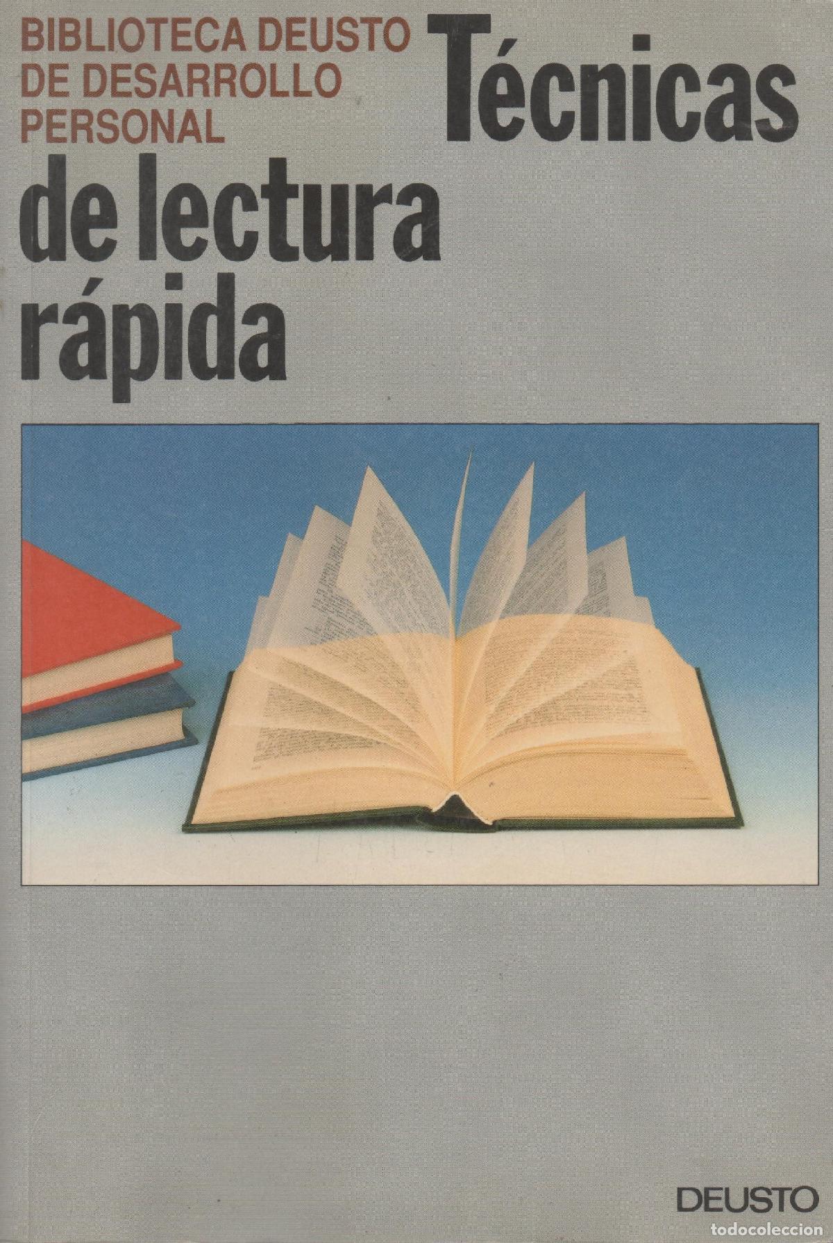 Libros de segunda mano: T&eacute;cnicas de lectura r&aacute;pida