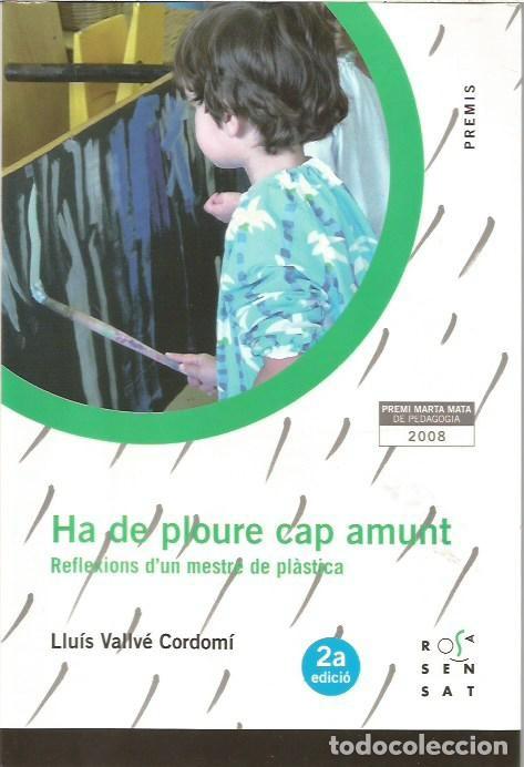 Libros de segunda mano: HA DE PLOURE CAP AMUNT REFLEXIONS D'UN MESTRE DE PLASTICA LLUIS VALLVE CORDOMI