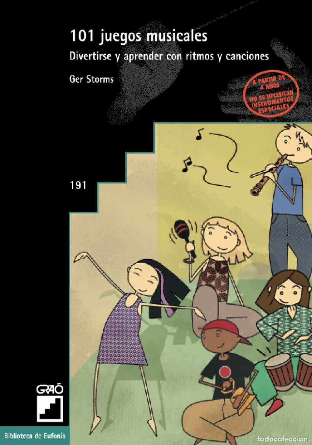 Libros de segunda mano: 101 juegos musicales: Divertirse y aprender con ritmos y canciones: 191