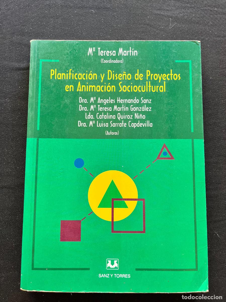 Libros de segunda mano: PLANIFICACI&Oacute;N DISE&Ntilde;O PROYECTOS ANIMACI&Oacute;N SOCIOCULTURAL. M&ordf; TERESA MARTIN. 2000. SANZ Y TORRES