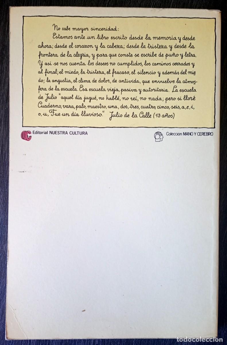 Libros de segunda mano: Nelson Mendes . A ti profesor, &iexcl;yo acuso! - Foto 2