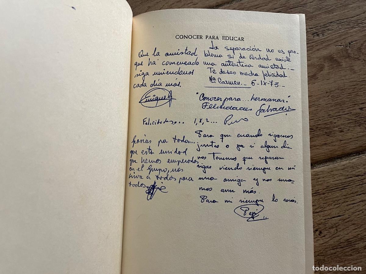 Libros de segunda mano: CONOCER PARA EDUCAR, THEODERICH KAMPMANN, HERDER - Foto 7