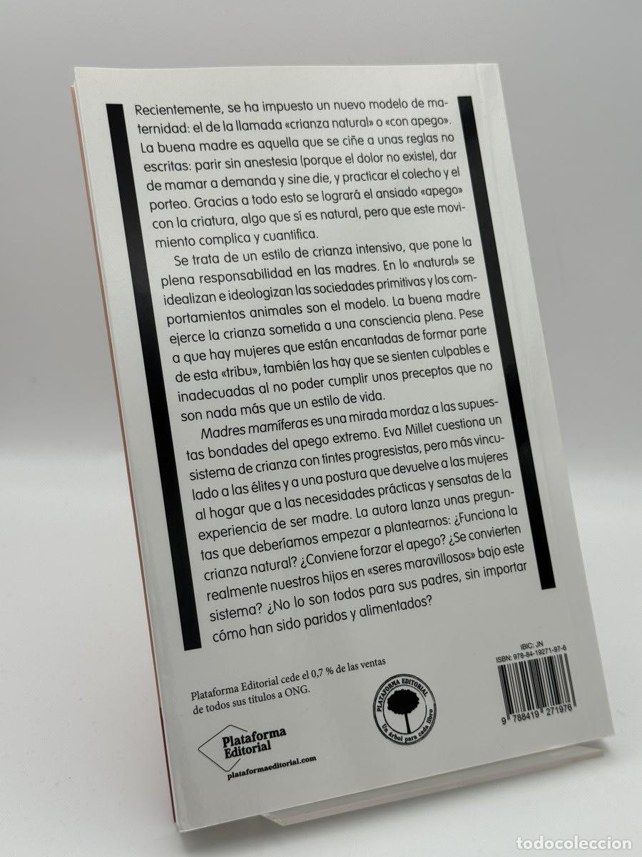 Libros de segunda mano: Madres mam&iacute;feras - Eva Millet - Foto 2