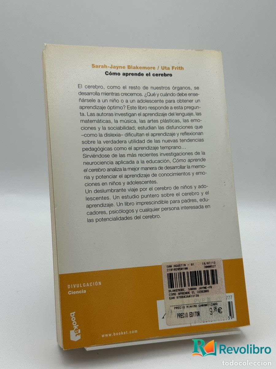 Libros de segunda mano: Como aprende el cerebro - Uta Frith - Foto 2