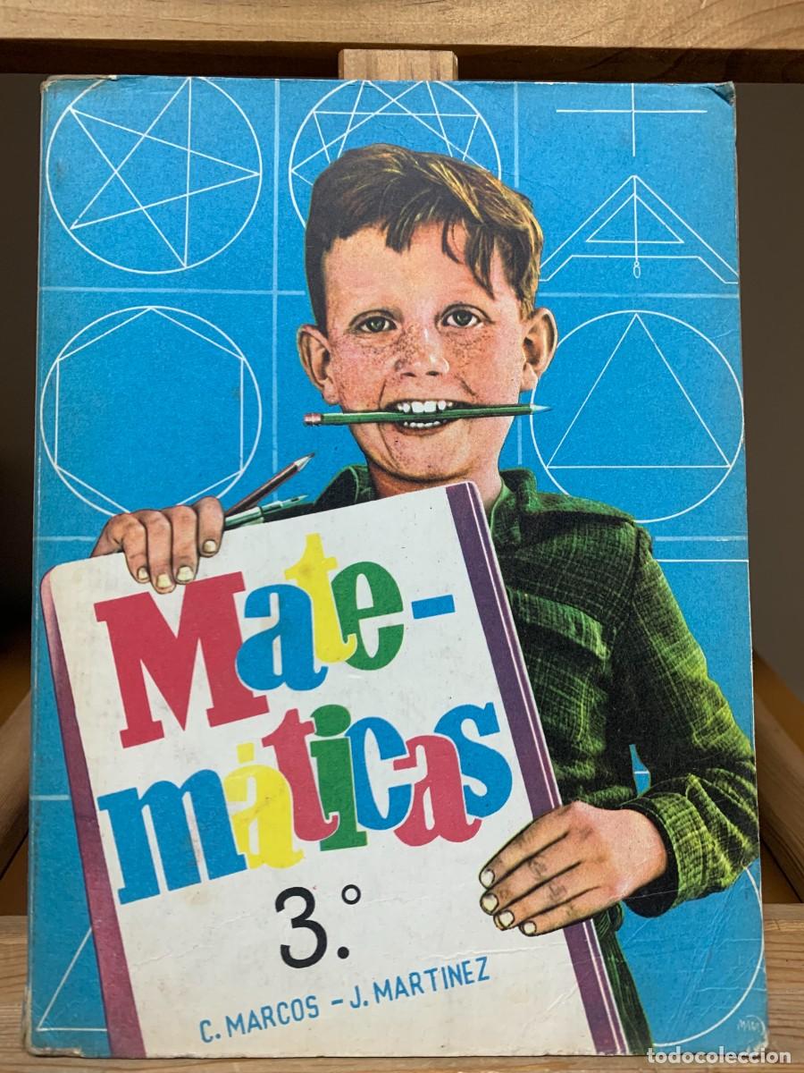 Libros de segunda mano: Matematicas 3&deg; Curso C.MARCOS - J. MARTINEZ