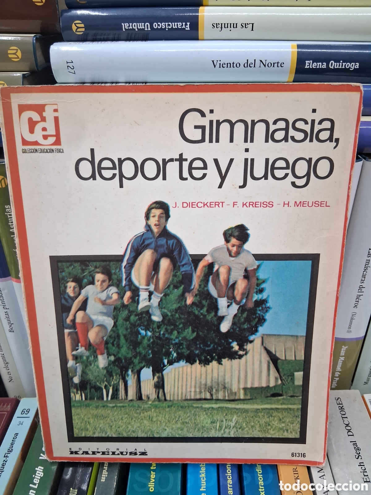 Libros de segunda mano: Gimnasia, deporte y juegos- Editorial Kapelusz