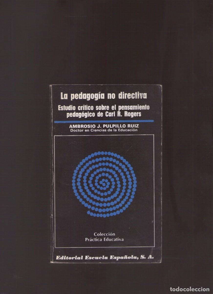 Libros de segunda mano: Bd. La pedagog&iacute;a no directiva (Ambrosio J. Pulpillo Ruiz)