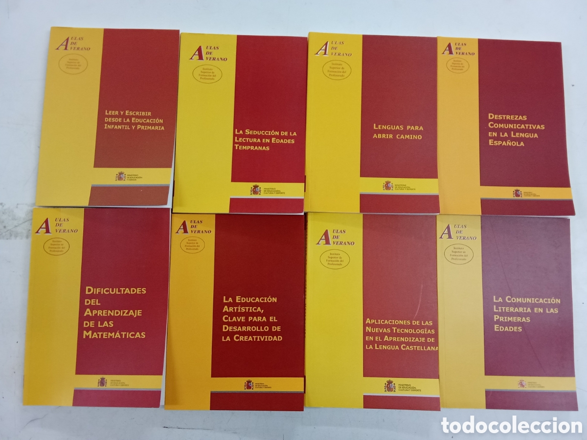 Libros de segunda mano: Aulas de Verano y Conocimiento educativo - Ministerio de Educaci&oacute;n - Varios Vol&uacute;menes