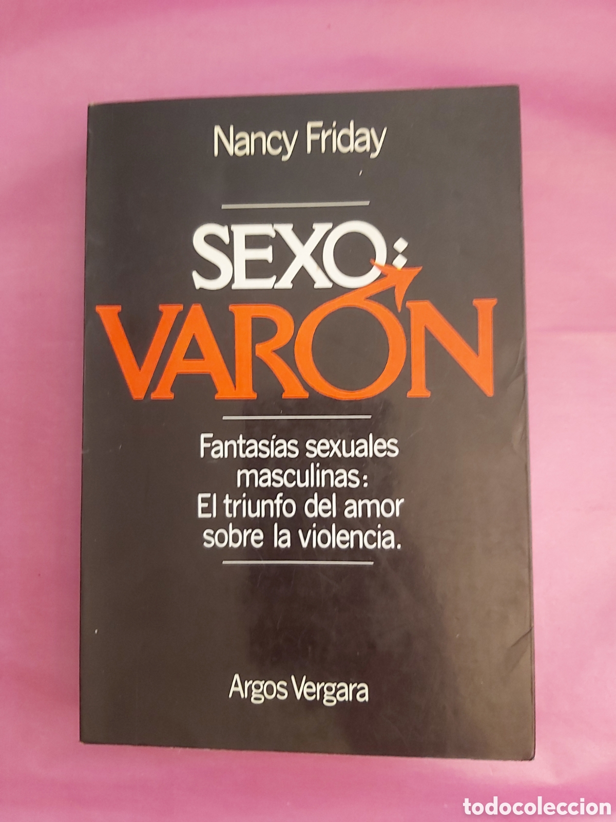 Libros de segunda mano: SEXO : VARON NANCY FRIDAY ARGOS VERGARA PRIMERA EDICI&Oacute;N 1981