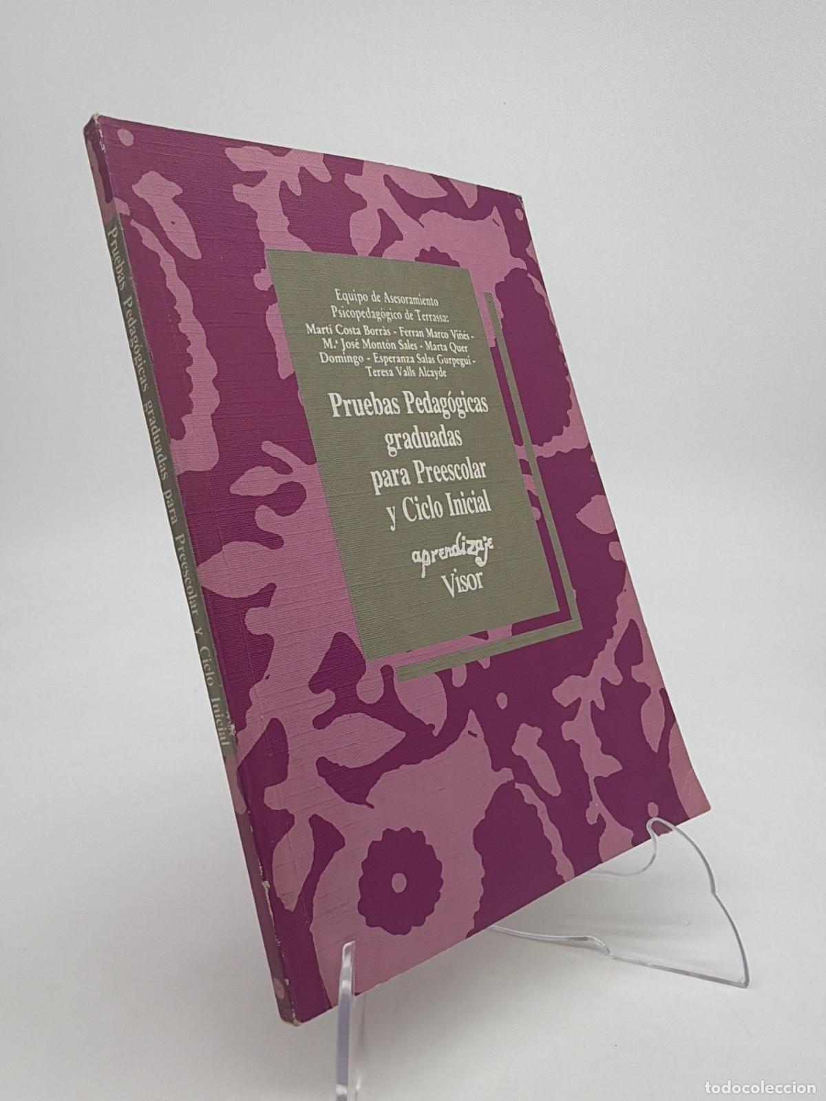 Livres d'occasion: Pruebas pedag&oacute;gicas graduadas para preescolar y c&hellip; | Mart&iacute; ... et al. ... et al. Costa Borr&aacute;s | 1989