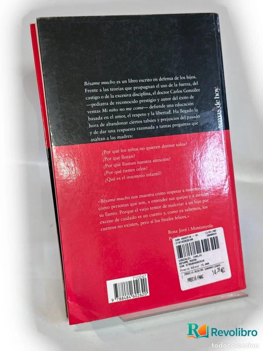 Libros de segunda mano: B&eacute;same mucho - Carlos Gonz&aacute;lez - Foto 2