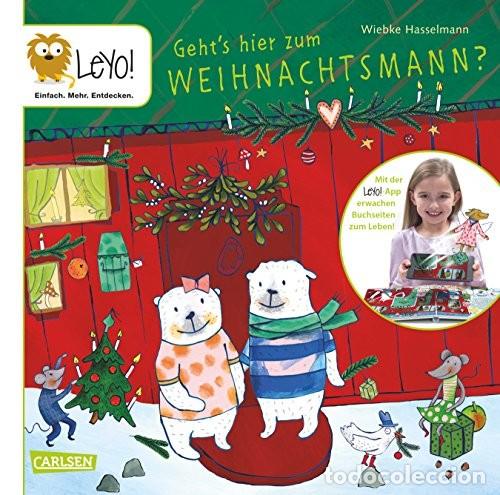 Libros de segunda mano: LeYo!: Geht's hier zum Weihnachtsmann? Edici&oacute;n en Alem&aacute;n Formato: Libro de cart&oacute;n