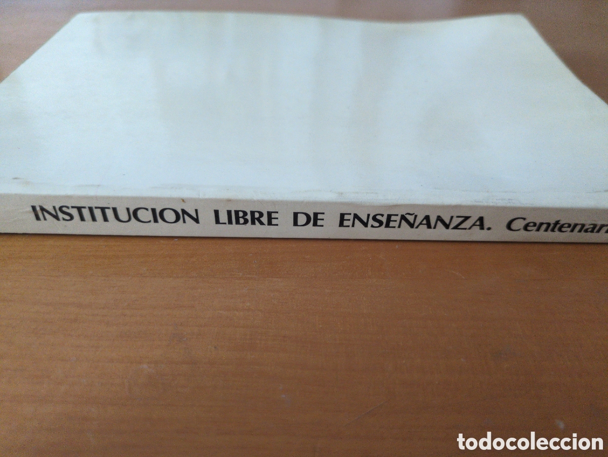 Libros de segunda mano: En el centenario de la Instituci&oacute;n Libre de Ense&ntilde;anza. VVAA - Foto 3