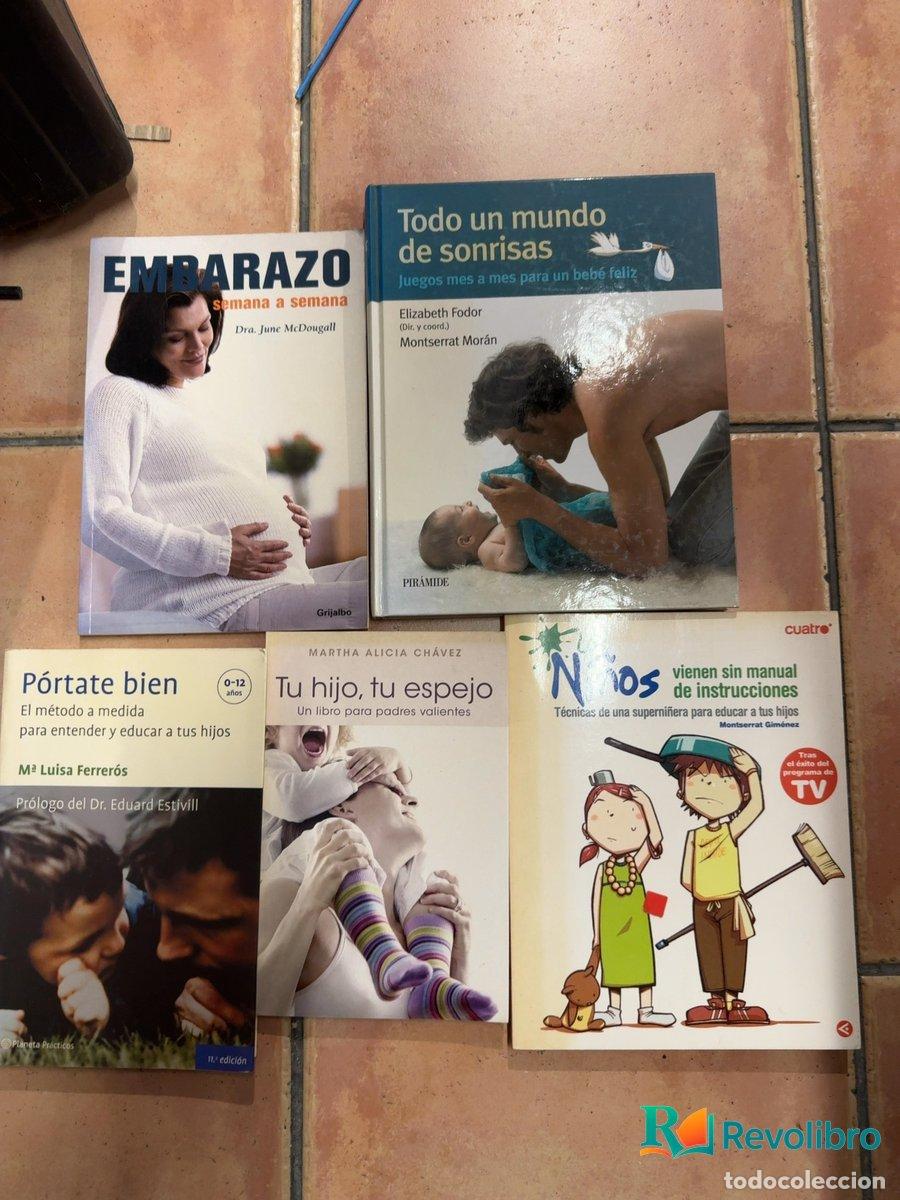 Libros de segunda mano: Lote 5 libros de crianza - Varios Autores