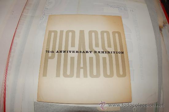 Libros de segunda mano: Libro de Picasso Picasso: 75th anniversary exhibition