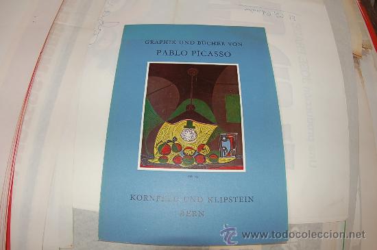 Libros de segunda mano: Libro de Picasso Picasso cat&aacute;logo de subasta de 1964