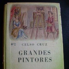 Libros de segunda mano: GRANDES PINTORES, POR CELSO CRUZ - BIBLIOTECA BILLIKEN - ARGENTINA - 1947