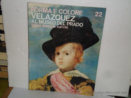 Libros de segunda mano: VELAZQUEZ,AL MUSEO DEL PRADO