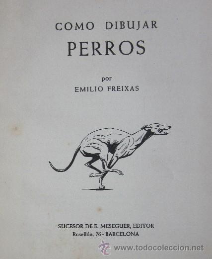 Libros de segunda mano: COMO DIBUJAR PERROS - Foto 2