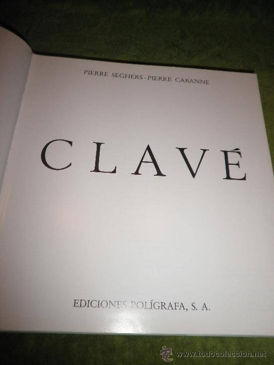 Libros de segunda mano: CLAVE - PIERRE SEGHERS - MUY ILUSTRADO. - Foto 2